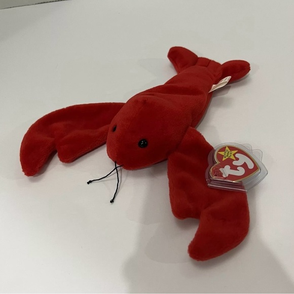 Ty Beanie Baby Pinchers the Lobster in mint conditionwith errors and DOB 93’